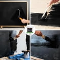 thumbnail image 3 of Chalkboard paint, Black Matte, Acrylic Material, Non-toxic, 255g/9oz Cover 35 sp.ft, Suitable for Wood, Metal, Glass, Wall, Gypsum Board, Signs, Frames or any Surface, Interior/Exterior ﻿, 3 of 9
