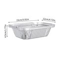 thumbnail image 5 of EASTIN 20 Packs Small Disposable Aluminum Container Pans Foil Trays With Lids For Baking  Cooking  5.9 Inches X 4.7 Inches, 5 of 5