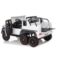 thumbnail image 5 of Licensed Mercedes-Benz AMG G63 6-Wheel 24V Deluxe Two-Seater Kids Ride-On Car with Remote Control, 5 of 5