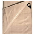 thumbnail image 2 of 10' x 12' Tan Beige Heavy Duty Waterproof 12 mil Tarp with Grommets (Finished Size Approx. 9'6" x 11'6"), 2 of 2