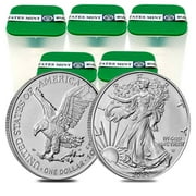Lot of 100 - 2024 1 oz Silver American Eagle $1 Coin BU
