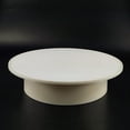 thumbnail image 2 of Base giratoria giratoria de 360 ​​ degree Base giratoria - Soporte de carga de 2 kg - / USB - Base Blanca Blanco Base blanca de blanco Sunnimix Soporte giratorio de pantalla, 2 of 8