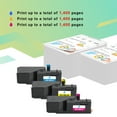 thumbnail image 3 of E525W Toner Cartridge Compatible for Dell 593-BBJW Dell E525W Printer Ink (Yellow), 3 of 11