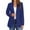 Blue, variant on Noarlalf Womens Blazer, Blazers for Women, Women's Long Sleeved Solid Color Temperament Commuting Slim Jackets for Women Blazer for Women 2023 Black L