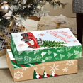 thumbnail image 4 of Cajas de regalo para fiestas divertidas de Navidad, tamaño XL, con pañuelos y pegatinas, 4 of 7