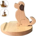 thumbnail image 2 of Soporte de madera para teléfono móvil, soporte para teléfono móvil con forma de perro, soporte para teléfono móvil para mascotas, nuevo soporte de escritorio para teléfono móvil, soporte de escritorio, 2 of 5