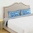 thumbnail image 5 of Cityscape Icons Pattern Satin Pillowcase 20''x30'' Double-Sided Print Soft Wrinkle Resistant, 5 of 9