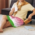 thumbnail image 5 of Sikiie Watermelon Mens Pajama Shorts, Lightweight Lounge Pant with Pockets Soft Sleep Pj Shorts for MenMedium, 5 of 6