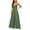 Green 1, variant on Vynhevius Women's Striped Print Cami Jumpsuit V Neck High Waist Wide Leg Pockets One Piece