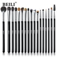thumbnail image 2 of Professional 12-17pcs Pink Rose Golden Eye makeup brush set Natural Goat Hair Eyeshadow Eyeliner Eyebrow Blending brushes HE15, 2 of 6