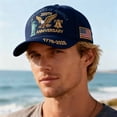 thumbnail image 5 of United States 250 Anniversary USA Hat, 1776-2026 Adjustable Embroidered Patriotic Hats 250 American Hat, 5 of 7