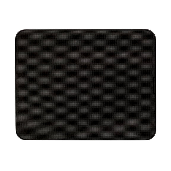 Auto Drive Universal Fit Side Window Repeat Using Black PVC Static Cling Sun Shade 1 Pack, 12" x 16"