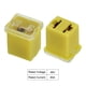 thumbnail image 4 of Fusible de cartucho automotriz 48V 20/30/40/50/60A terminal hembra caja J perfil bajo coche camión 10 piezas, 4 of 4