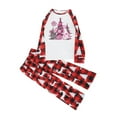 thumbnail image 1 of RKSTN Pyjamas de Noël Assortis pour Famille pour Femmes Hommes Couples Adultes Enfants, Hauts à Manches Longues à Col Rond+pantalons Longs Décontractés Doux Amples Grande Taille Ensemble de Pyjamas (Enfant), 1 of 4
