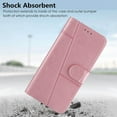 thumbnail image 6 of for iPhone 13 Wallet Case,for iPhone 14 Wallet Case,[Wrist Strap][Card Holder/Cash Slots][Kickstand] Premium PU Leather  Phone Case Flip Cover Protective for iPhone 13/14 (Rose Gold), 6 of 7