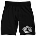 thumbnail image 5 of Fast & Furious Circle Text & Logo Men's Black Sleep Pajama Shorts, 5 of 7