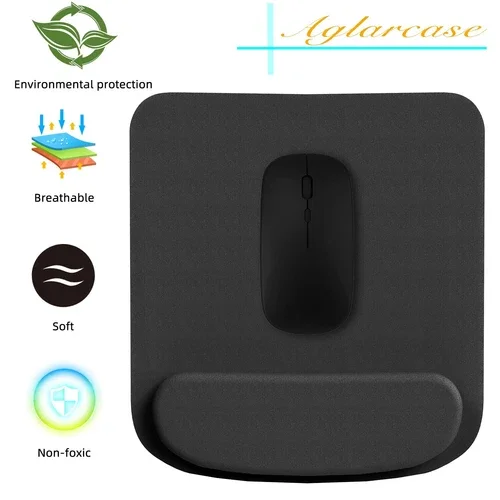 Laptop Pc Computer Ergonomic Comfort Mouse Pad Mat Wrist Rest Support Slipproof