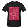 thumbnail image 4 of Bingfone Pink Glitter Men'S Loose Fit Short-Sleeve Pocket T-Shirt, 4 of 7