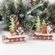 thumbnail image 3 of Kearding Árbol de decoración de escritorio de Navidad, colgante de bonita, artesanía DIY, adorno ensamblado, fiesta, hogar, dormitorio, oficina Kits de decoración para fiestas Muñeco de nieve Kearding HA069342-02, 3 of 6