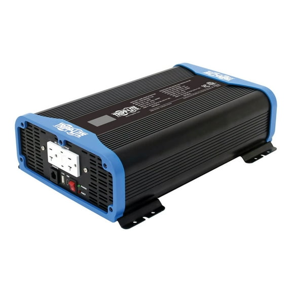 Tripp Lite by Eaton 2000W Light-Duty Compact Power Inverter - 2x 5-15/20R, USB Charging, Pure Sine Wave, Wired Remote (pinv2000swl-120)