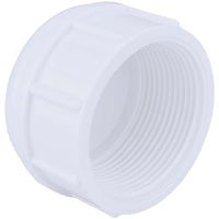 1PC Charlotte Pipe Schedule 40 Threaded PVC Cap