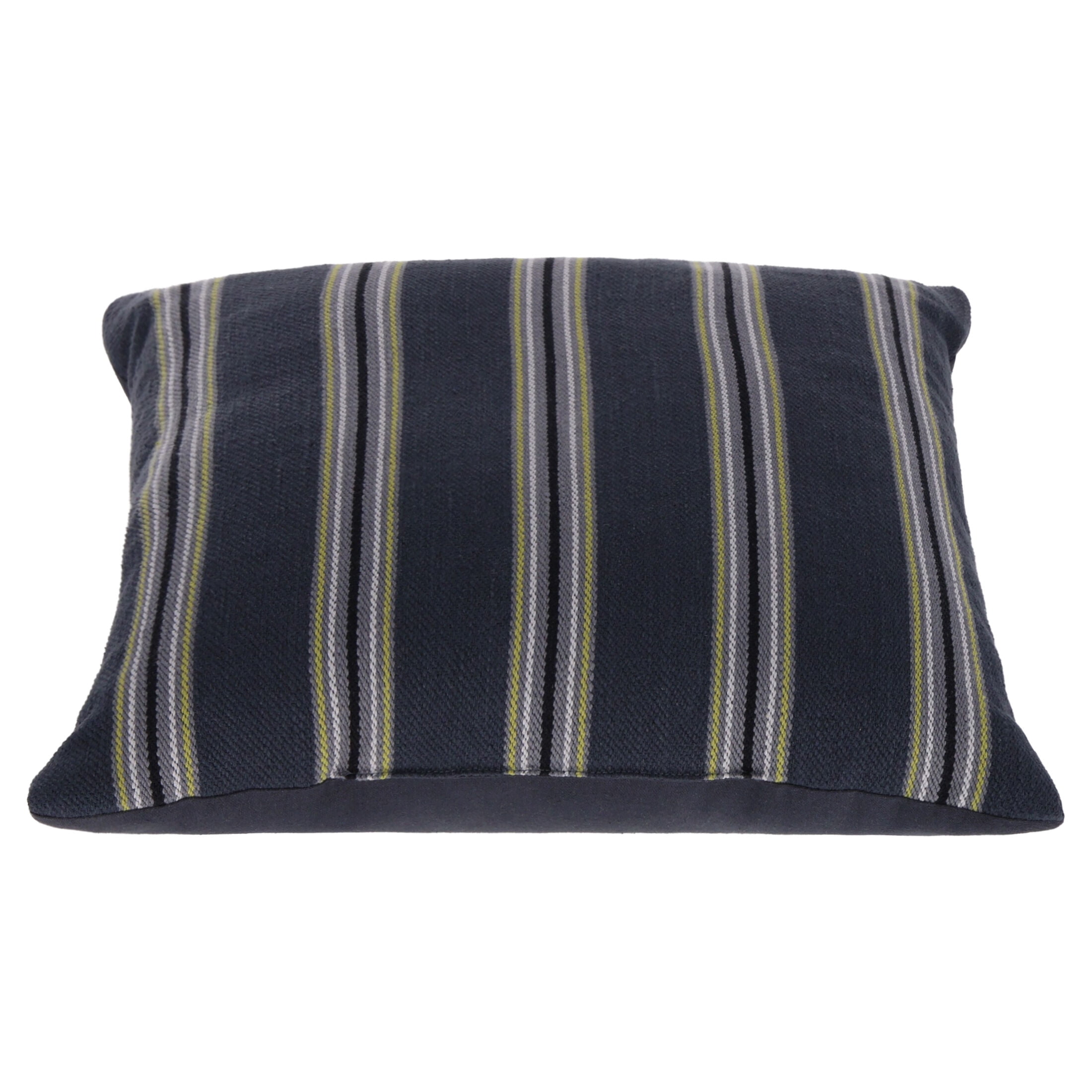 Mainstays 18" x 18" Grey Stripe Decorative Pillow