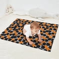 thumbnail image 2 of Halloween Black Cat Pumpkin Pattern Blanket,Comfortable Soft Flannel Throw Blanket,All Season,Warm Lightweight Blankets for Sofa Bed Couch Living Room Chair,30"x40", 2 of 4
