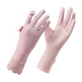 thumbnail image 2 of Ice Silk Gloves for Summer Driving - Breathable Thin Sun Gloves with Touch Screen -Outdoor Sun Protection Gloves for Women Men - One Size Fits All, 2 of 6