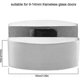 thumbnail image 3 of Floor Bottom Guide Replacement Stainless Steel Sliding Shower Floor Door Stopper Bumper For Frameless Sliding Glass Doors, 3 of 5