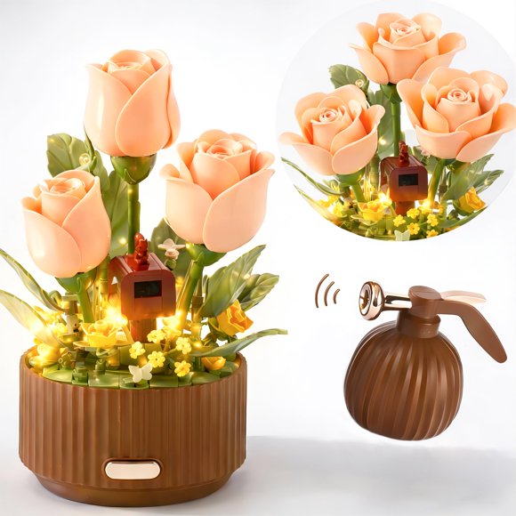 Set de ramo de flores eléctrico ConLinktion de 255 piezas motorizado