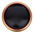 thumbnail image 1 of Golden Round Sushi Plate for Home Use Made of with Fine Workmanship 7.5 Inches, 1 of 4