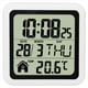 thumbnail image 5 of 2X Reloj de Pared Grande para Baño, Resistente Al Agua, para Encimera de Baño, Medidor de Humedad y Temperatura A Prueba de Humedad, Reloj con Ventosa, 5 of 5