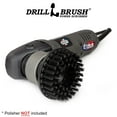 thumbnail image 4 of Industrial 5-Inch Threaded 5/16x24 Ultra Stiff Drill Scrub Brush - Dual Action Polisher - Electric Power Drill Brush Attachment - Contractor Cleaning Supplies - Electric Spin Scrubber for Oil Stains, 4 of 8