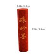 thumbnail image 4 of EeaseCA 1pc Chinese Calligraphy Ink Block Handmade Ink Block Red Ink Stick With Box, 4 of 8