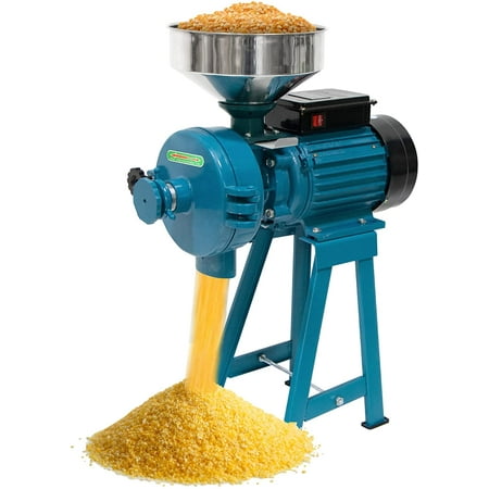 

NAIZEA 110V Electric Grinder Machine 2 in 1 3000W Flour Corn Mill Cereals Grinder Milling Rice Wheat Grain Coffee Maiz Feed Wet & Dry Cereals Grinder w/Funnel