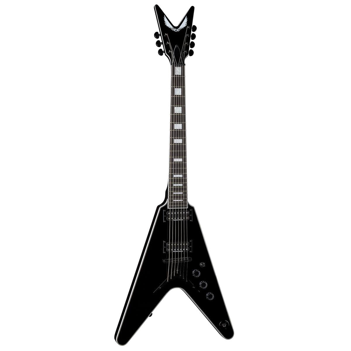 Dean V Select 7 String Classic Black Electric Guitar - Walmart.com