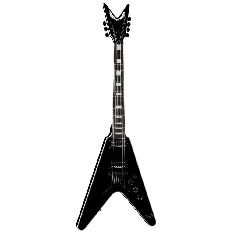 Dean V Select 7 String Classic Black Electric Guitar