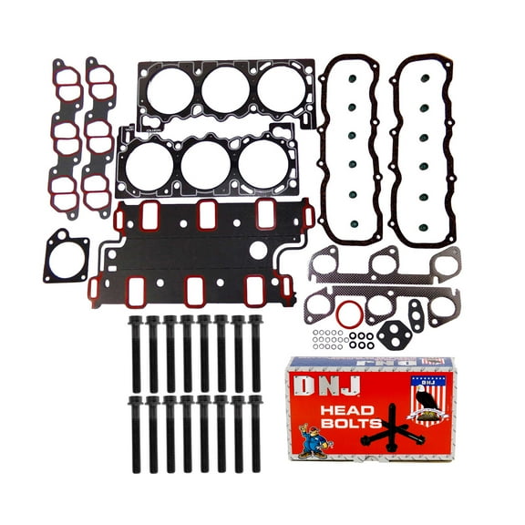 DNJ HGB422 Cylinder Head Gasket Set Fits Cars & Trucks 90-94 Fitsd Mazda 4.0L OHV 12V