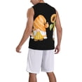 thumbnail image 2 of Naloa Sunflower Gnomes 5 Basketball Jersey Reversible Men's Mesh Athletic Sports Shirts Training Practice S-4XLMedium, 2 of 6