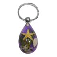 thumbnail image 1 of Natural Starfish Amber Charm Keychains Backpack Decoration Fashion Keys Holder, 1 of 5