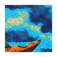 thumbnail image 2 of Kayak by Moonlight. - Canvas, 2 of 25