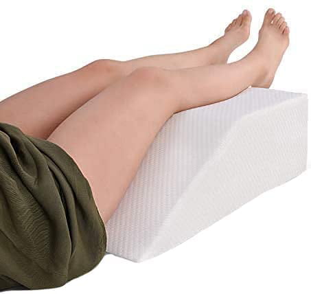 Details about   Elevating Memory Foam Leg Rest Pillow Leg Wedge Support Washable Cover Back Knee 