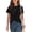 Black, variant on CURBODO Basic T Shirt for Women UPF50 Sun Protection Summer Short Sleeve Tops - Solid Color Casual Loose Fit Crew Neck Plain Tee (S-2XL)