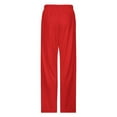 thumbnail image 5 of Red First Aid Logo Simple Medical Women's Pajamas Pajama Pants Women's Sleepwear Lounge Sleep Bottoms Stretch with Pockets, 5 of 7