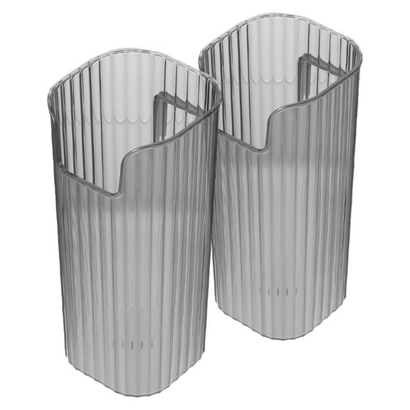 2Pcs Wall Mount Umbrella Holder and Elegant Storage Box for Entryway, Sturdy Pet Material, Minimalist Design for Home Organization