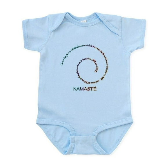 CafePress - Meaning Of Namaste Infant Bodysuit - Baby Light Bodysuit, Size Newborn - 24 Months