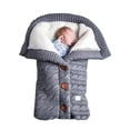 thumbnail image 1 of Saco de dormir cálido de invierno para pañales de punto para bebé Xemadio LN-0315, 1 of 4