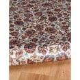 thumbnail image 6 of Contemporary Home Living 2.25' x 3.25' Floral Rectangular Area Throw Rug - Cream and Blue, 6 of 7