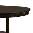 thumbnail image 2 of 60 Inch Counter Height Table with Storage Open Shelf 6 Seater Brown, 2 of 5