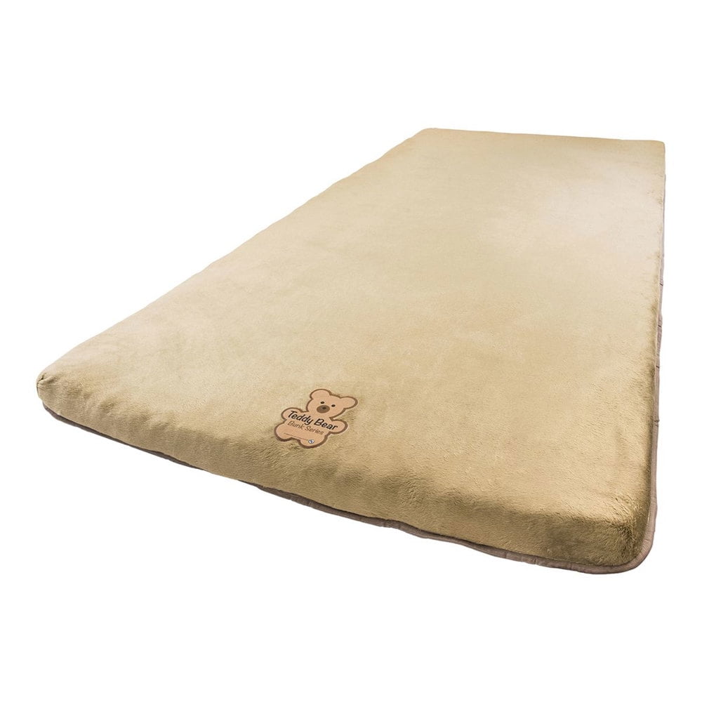 Lippert 375995 Teddy Bear Bunk Mattress - 28" x 74" x 3", Tan - Walmart